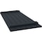 Ekena Millwork Americraft 6-Board (2 Batten) Wood Joined Board-n-Batten Shutters w/Ellipt Top, ARW101BE621X77OBH, PR ARW101BE621X77OBH - alternate 4